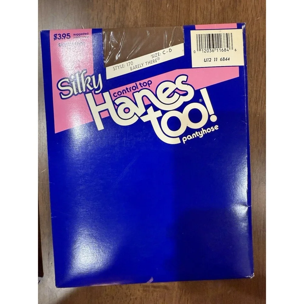 Vintage Hanes Too Pantyhose & Silk Reflections Thigh Highs Bundle AB/CD 89-88-90